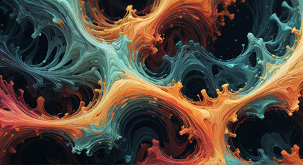 abstract fractal background