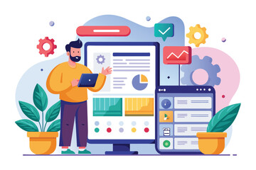 Several people focused on their smartphones, actively checking different applications on their screens.