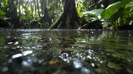 Fototapeta premium water in the park