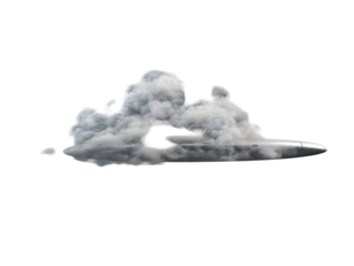 UFO, UAP inform a cloud, Unidentified Flying Object , Unidentified Aerial Phenomena, Strange objects may come from outer space or contain unexpected technology