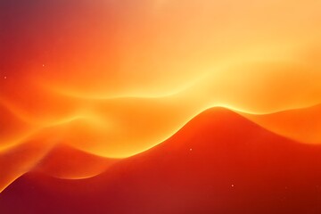  Smooth vibrant orange gradient background with a seamless abstract design and warm, glowing colors 