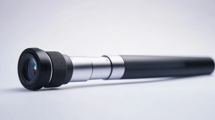 Close-up of Dermatoscope Examining Skin Lesions for Dermatological Diagnosis