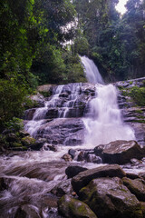 Huai Sai Lueang waterfall in Doi Inthanon National Park, Chiang Mai, Thailand