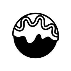 Takoyaki Solid Black