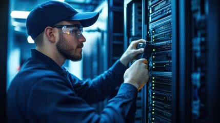 Upgrading Hardware in High-Performance Data Center by Skilled Technicians