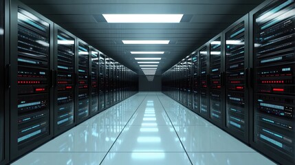 Modern Data Center with Modular Design for Seamless Scalability and Upgrades