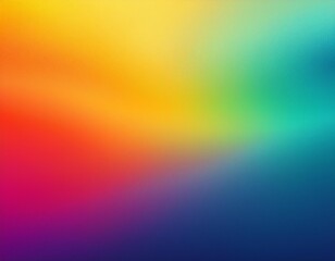 Obraz premium Vibrant Gradient Waves - Dynamic Abstract Color Flow Background