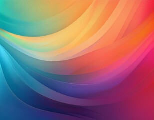 Vibrant Gradient Waves - Dynamic Abstract Color Flow Background