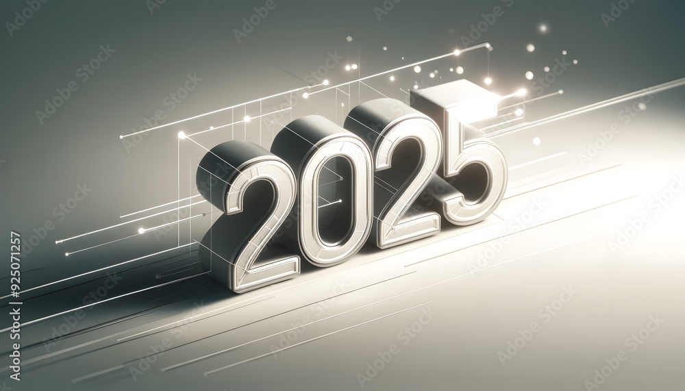 Poster 2025 countdown a shimmering glimpse into the innovative future ahead as the new year approaches with