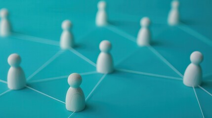 Open and Approachable Networker, a friendly individual with an inviting stance, exuding warmth and readiness to engage, featuring ample space for promotional messaging