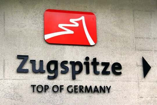 Eibsee, Germany &ndash; July 12, 2024: Lower station of Zugspitze cable car, an aerial tramway from the Eibsee Lake to the top of Zugspitze in Bavaria, Germany.