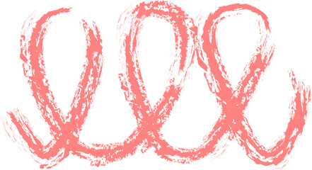 Charcoal doodle. Colored charcoal. Pencil sketch. Crayon stroke.