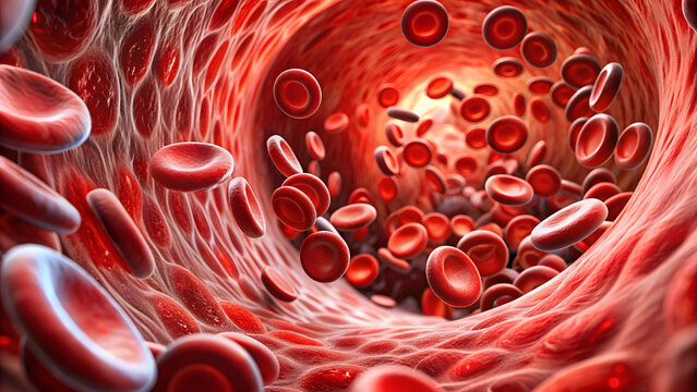 Blood anemia background cell hematology red template. Anemia blood hemoglobin medicine banner
