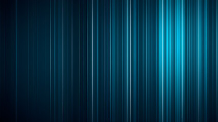 Subtle Vertical Lines Metallic Blue Background with Space for Text. Generative AI