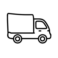 Truck Icon Design for Transportation and Logistics