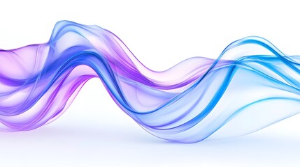 Abstract blue and purple liquid wave vector background, detailed illustration, high-resolution, 