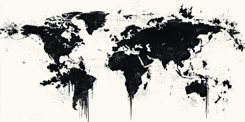 Fototapeta premium world map 