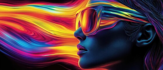 Conceptual art of digital education trends in smart education An abstract visualization of the latest trends in digital education