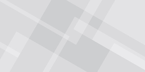 Obraz premium Abstract background with white paper texture. Abstract geometric white and silver grey motion background. white transparent material in triangle and squares shapes. grey lines with shadow. 
