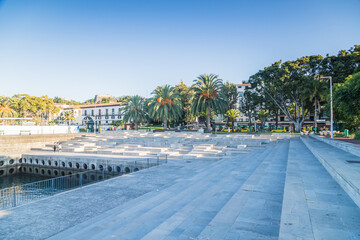 Steps around Funchal Marina