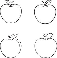 Apple icon Vector illustration