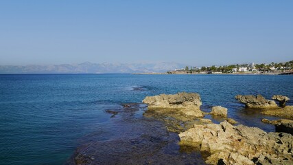 coast within the city of Antalya, Turkey