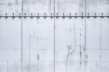 White concrete wall as background