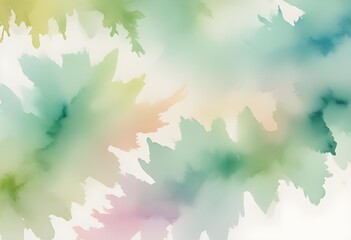 A light background with a watercolor blur.