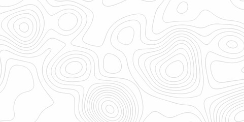 Abstract pattern with lines. Abstract sea map geographic contour map and topographic contours map background. Abstract white pattern topography vector background. Topographic line map background.