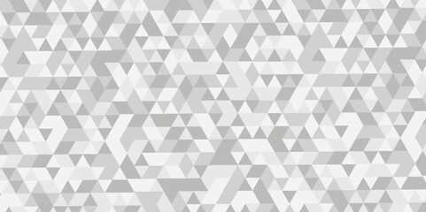 	
Seamless geometric pattern square shapes low polygon backdrop background. Abstract geometric wall tile and metal cube background triangle wallpaper. Gray and white polygonal background.