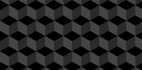 Abstract black and gray style minimal blank cubic. Geometric pattern illustration mosaic, square and triangle wallpaper.	
