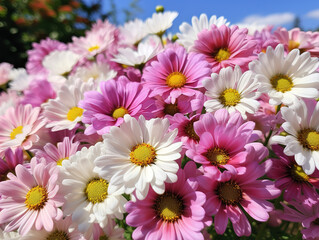 A flower that is pink and yellow