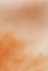Fototapeta premium orange and brown aquarelle backgound