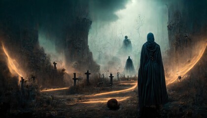 portrait of a person in the dark