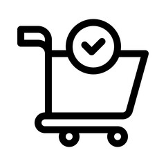 shopping line icon
