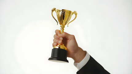 Victory on a white canvas liberty and triumph