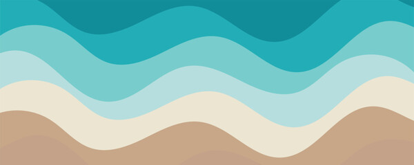 Abstract background with waves