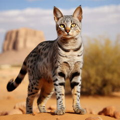 Obraz premium Egyptian Mau Cat