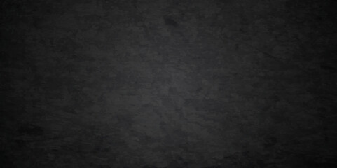 Abstract dark black and stone grungy wall backdrop texture background. Blank black concrete texture surface background. dark texture chalk board and black board background.