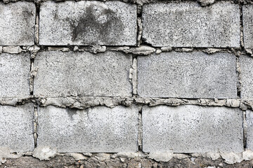 Material of decorative construction, Texture of concrete block wall pattern, Square wallpaper background