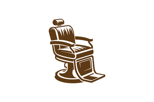 recommend clip art: the barber salon chair silhouette illustration vector