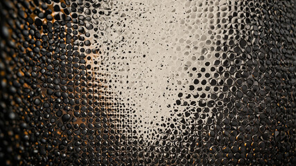 Abstract raised dot pattern background 