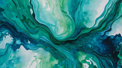Watercolor Swirl Background 