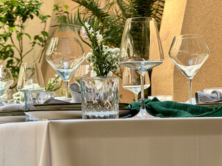wedding table setting
