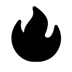 Flame Icon Design for Energy and Passion Themes