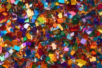 Vibrant multicolored glitter texture background sparkle shine