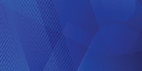 Abstract blue background. Modern simple blue geometric design. Minimal shapes modern blue background