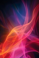 Obraz premium Abstract Background With Orange Pink And Blue Colors