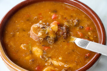 Typical Spanish dish of stew