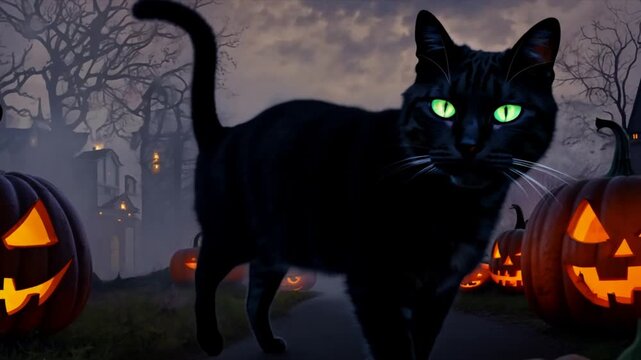 halloween scary dark night black theme fall autumn